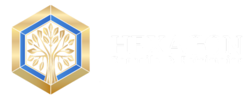 logo hexagon blanc fond transparent (1)